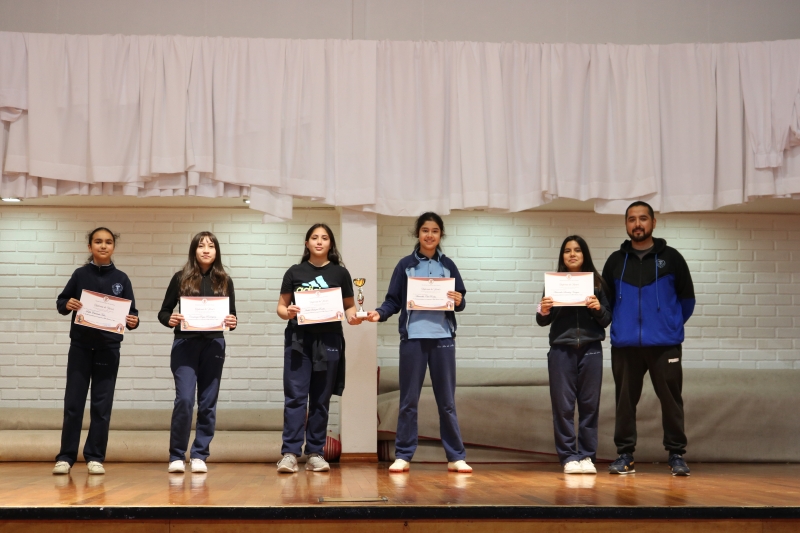 Premiación Campeonatos Deportivos